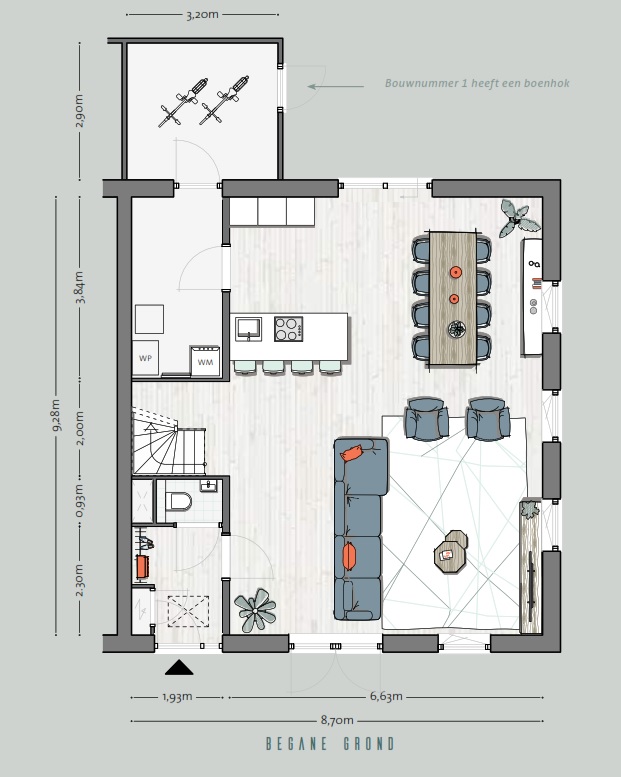 Te Koop: Foto Woonhuis aan de Boerderijwoningen 1 in Aarlanderveen