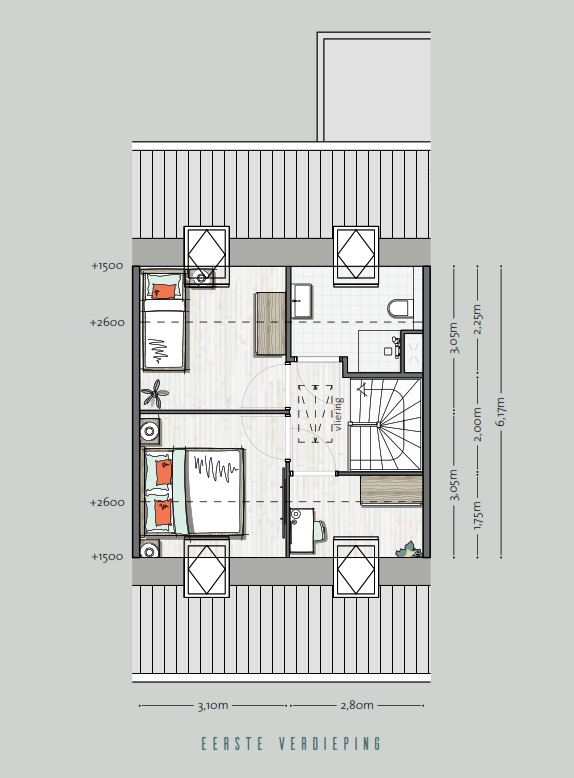 Te Koop: Foto Woonhuis aan de Boerderijwoningen 2 in Aarlanderveen