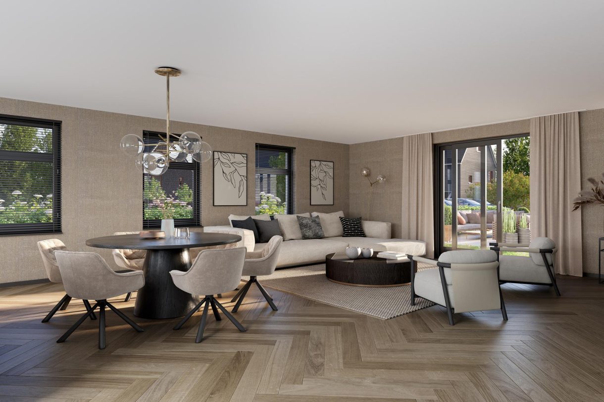 Te Koop: Foto Woonhuis aan de Boerderijwoningen 4 in Aarlanderveen