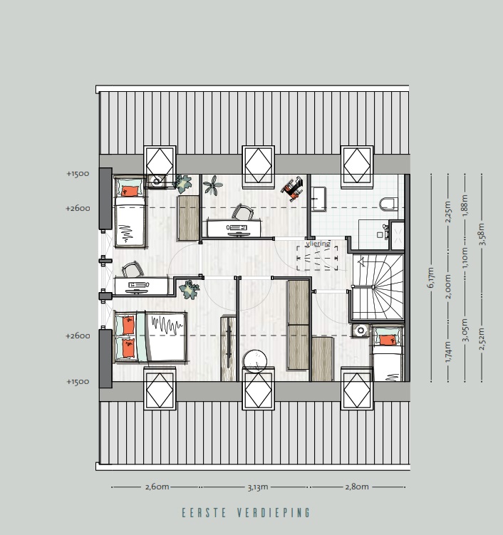 Te Koop: Foto Woonhuis aan de Boerderijwoningen 4 in Aarlanderveen