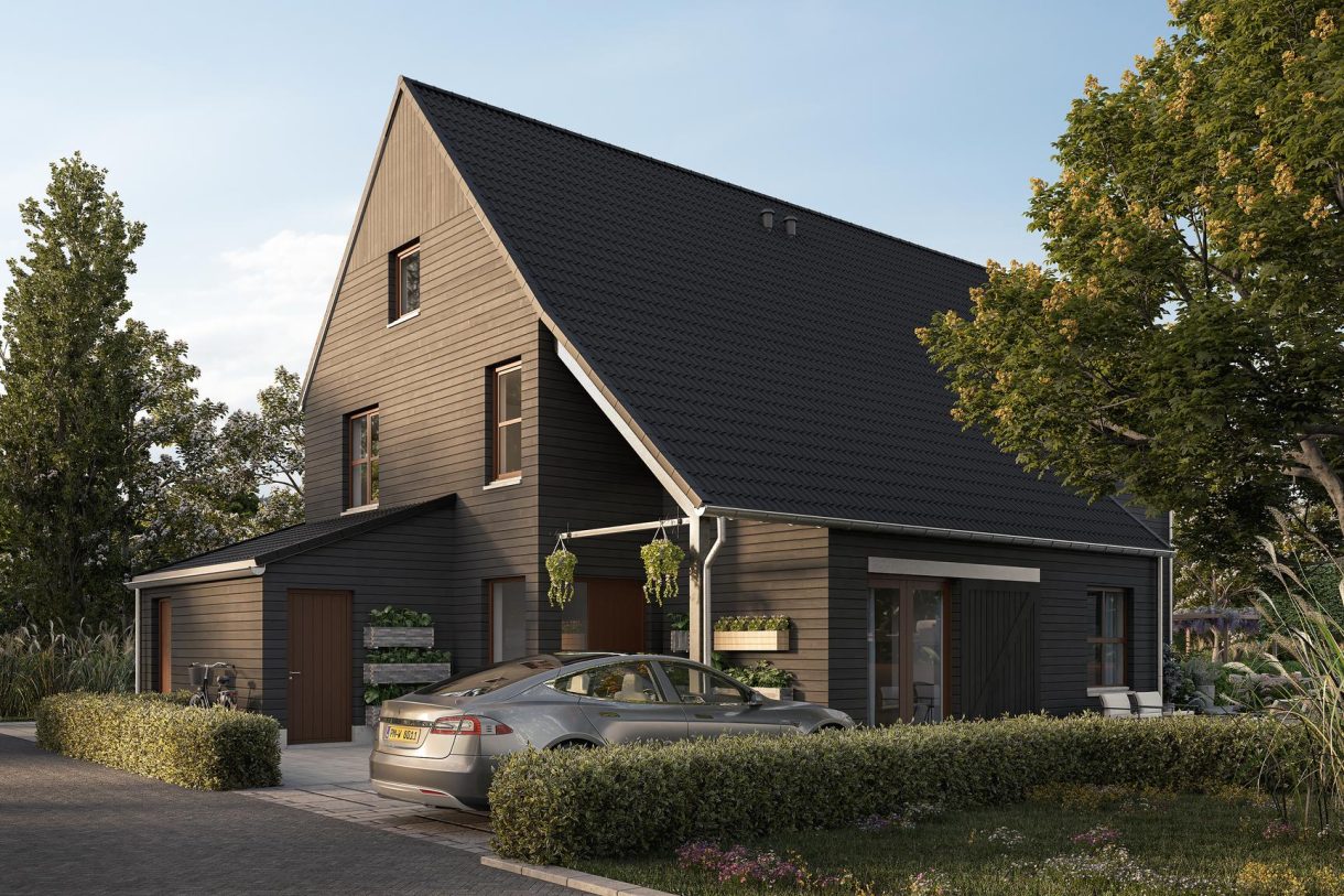 Te Koop: Foto Woonhuis aan de Twee-onder-een-kapwoning 10 in Aarlanderveen