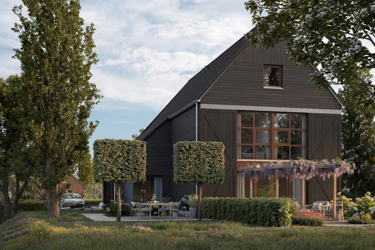 Te Koop: Foto Woonhuis aan de Twee-onder-een-kapwoning 10 in Aarlanderveen