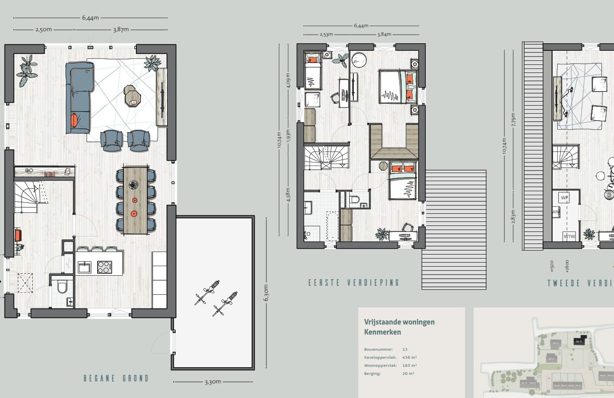 Te Koop: Foto Woonhuis aan de Vrijstaande woningen 13 in Aarlanderveen