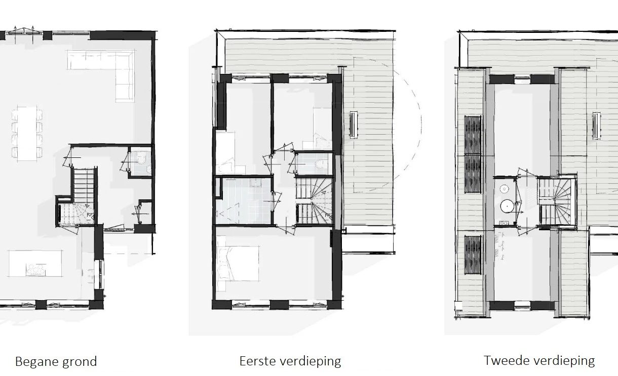 Te Koop: Foto Woonhuis aan de Herenhuizen 3 in Noorden