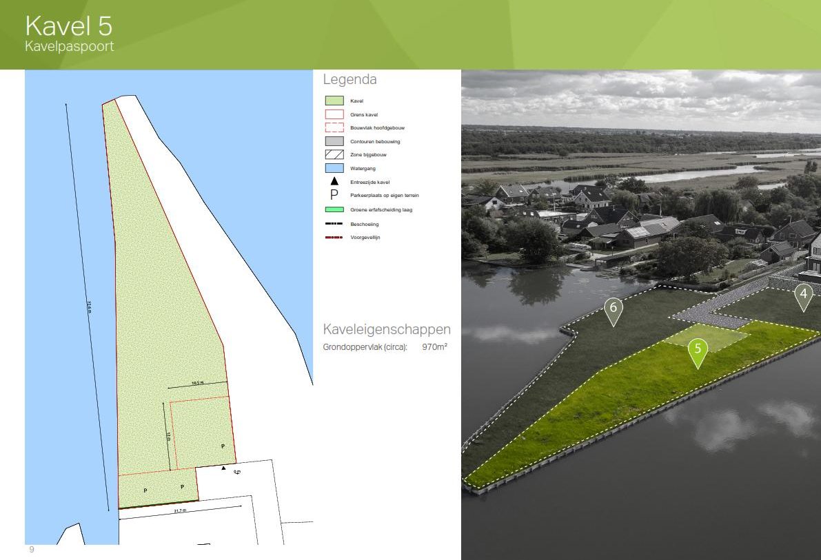 Te Koop: Foto Bouwgrond aan de Kavel 5 in Noorden