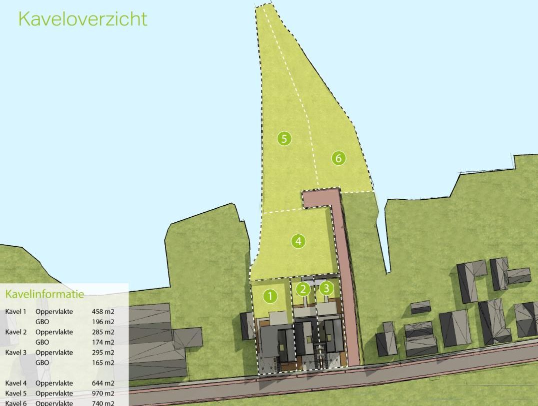 Te Koop: Foto Bouwgrond aan de Kavel 6 in Noorden