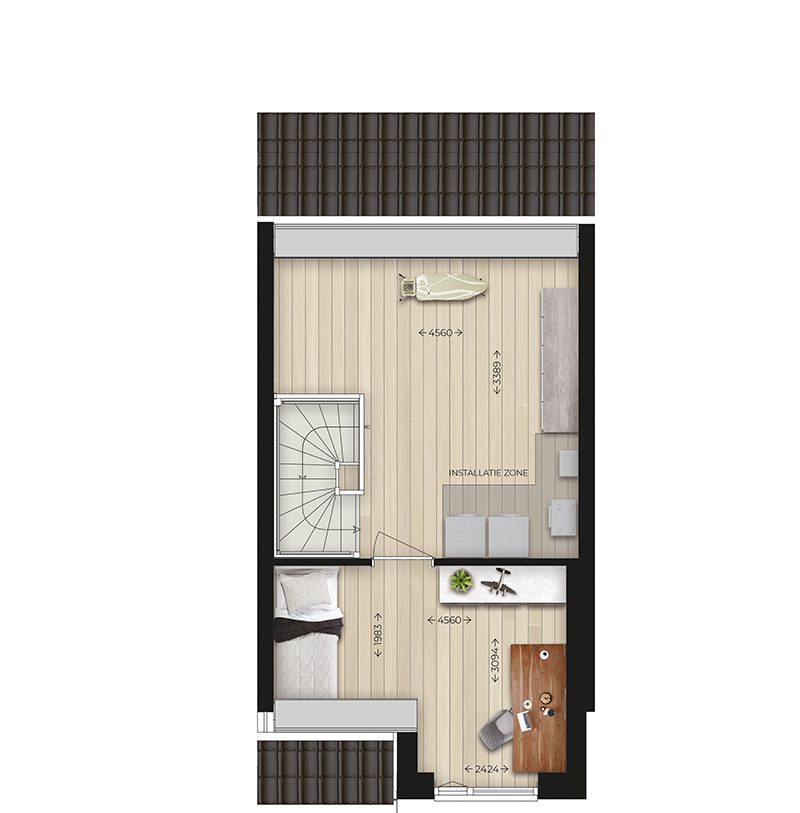 Te Koop: Foto Woonhuis aan de Wonen op de Set Take 3 l Tussenwoning 2 in Nijmegen