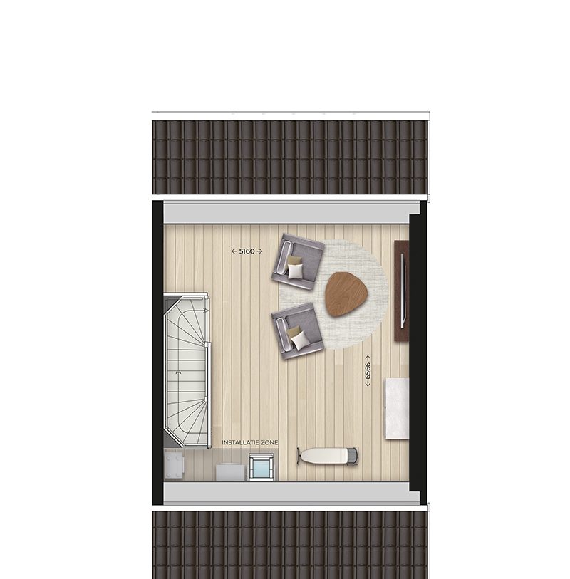 Te Koop: Foto Woonhuis aan de Wonen op de Set Take 3 l Hoekwoning 1 in Nijmegen