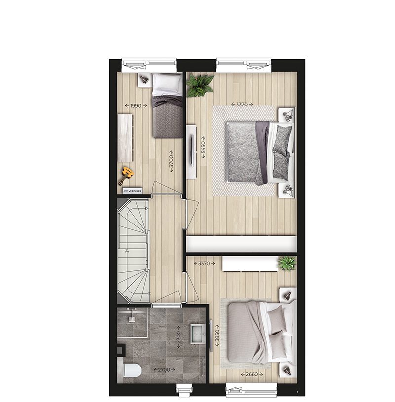 Te Koop: Foto Woonhuis aan de Wonen op de Set Take l Tussenwoning Royaal 16 in Nijmegen