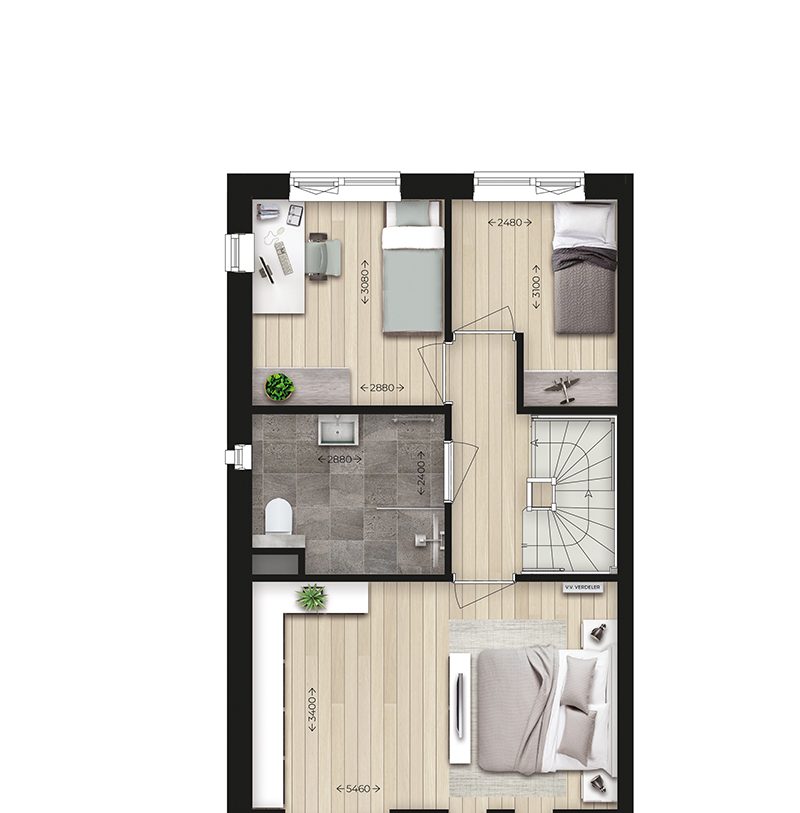 Te Koop: Foto Woonhuis aan de Wonen op de Set Take 3 l Hoekwoning Special 11 in Nijmegen