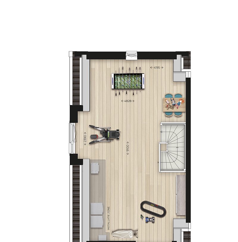 Te Koop: Foto Woonhuis aan de Wonen op de Set Take 3 l Hoekwoning Special 11 in Nijmegen