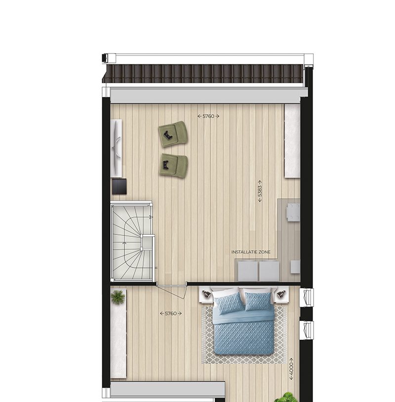 Te Koop: Foto Woonhuis aan de Wonen op de Set Take 3 l 2^1 kapwoning 20 in Nijmegen