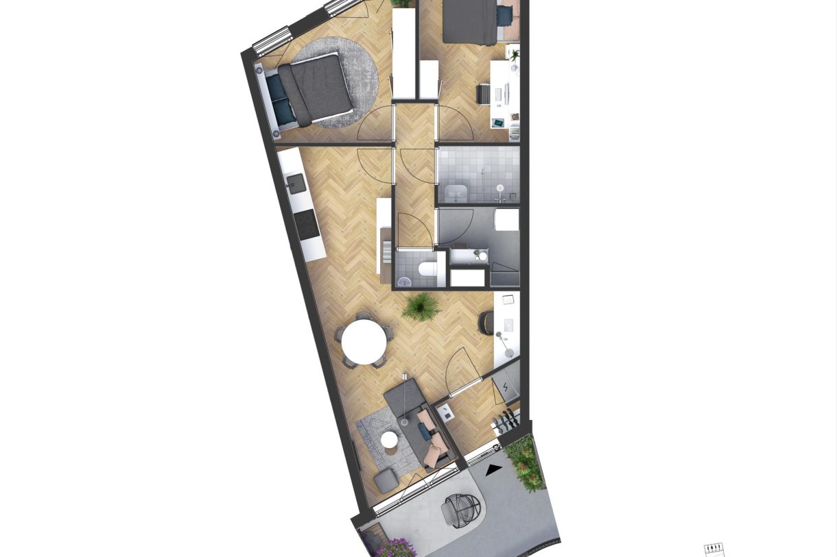 Te Koop: Foto Appartement aan de Tussenbuurt 9 in Purmerend