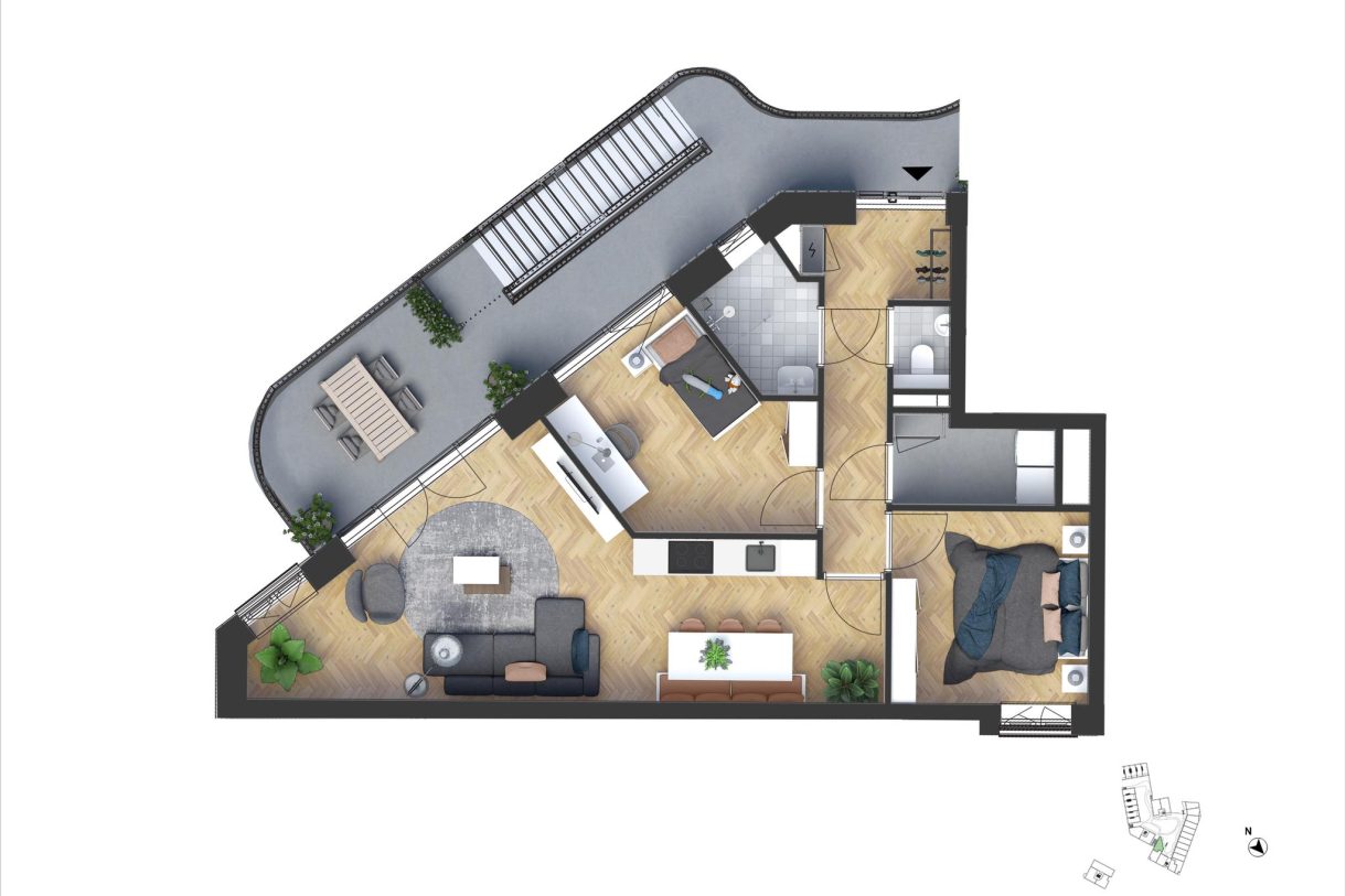 Te Koop: Foto Appartement aan de Tussenbuurt 59 in Purmerend