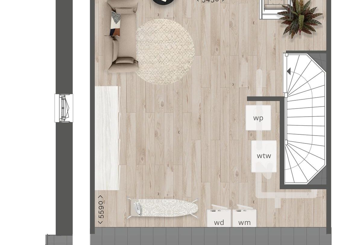 Te Koop: Foto Woonhuis aan de Rijwoningen 5.70m 130 in Benthuizen