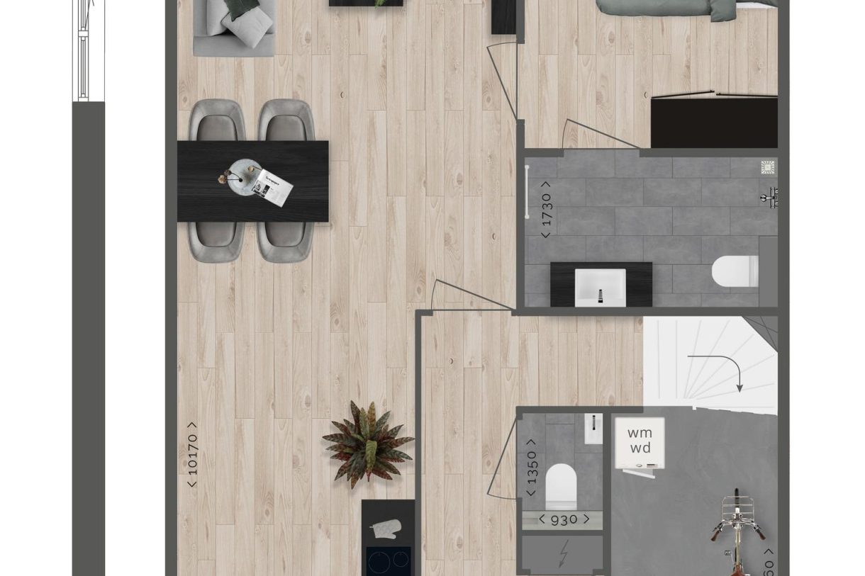 Te Koop: Foto Woonhuis aan de Levensloopbestendige woningen 106 in Benthuizen