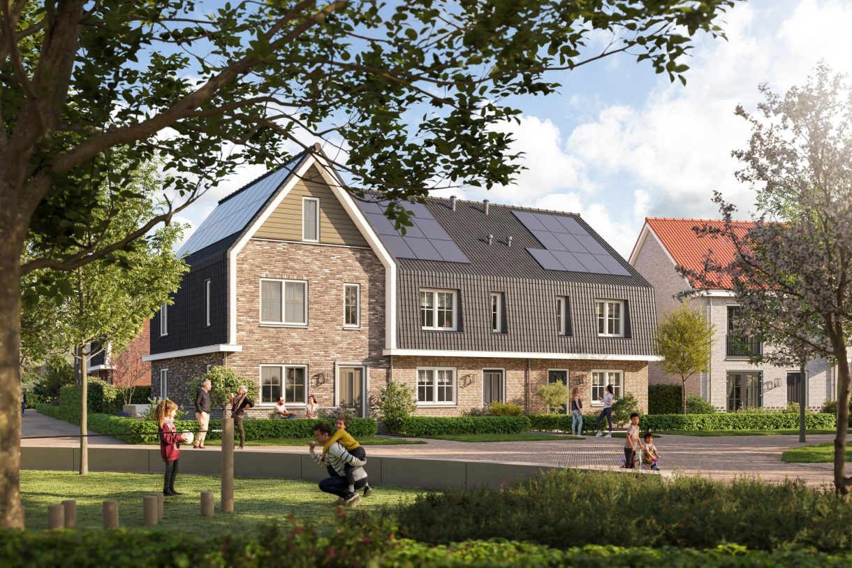 Te Koop: Foto Woonhuis aan de Drie-onder-een-kapwoningen 101 in Benthuizen