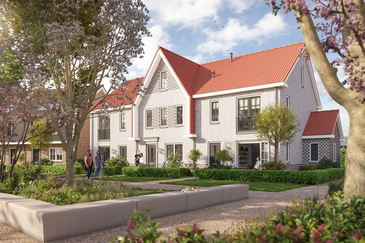 Te Koop: Foto Woonhuis aan de Drie-onder-een-kapwoningen 105 in Benthuizen