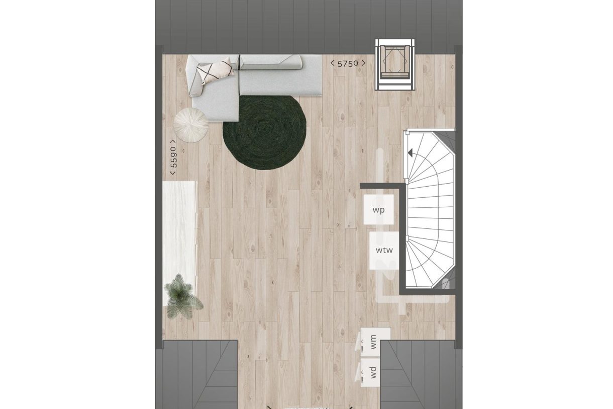 Te Koop: Foto Woonhuis aan de Drie-onder-een-kapwoningen 137 in Benthuizen