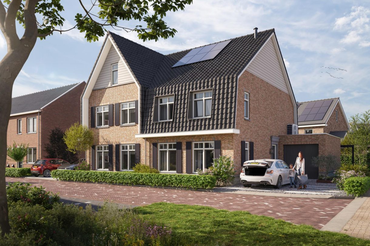 Te Koop: Foto Woonhuis aan de Twee-onder-een-kapwoningen 115 in Benthuizen