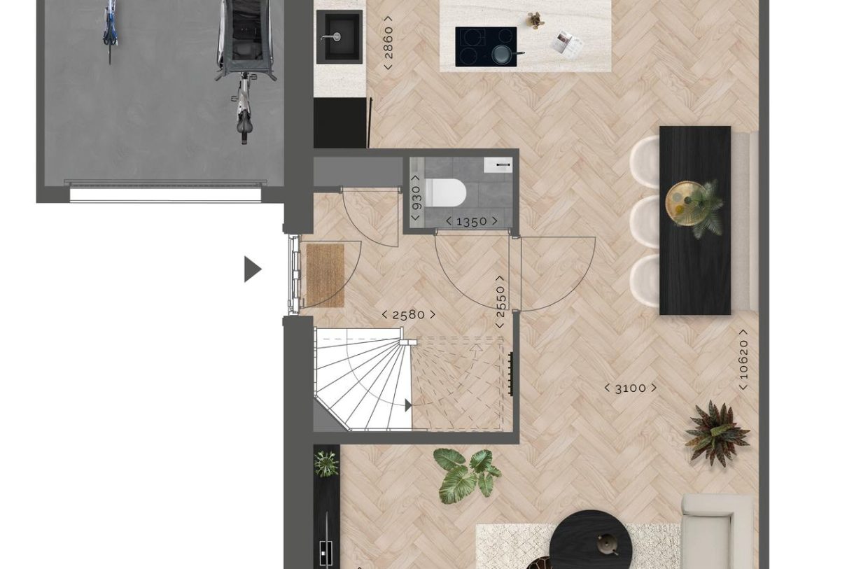 Te Koop: Foto Woonhuis aan de Twee-onder-een-kapwoningen 115 in Benthuizen