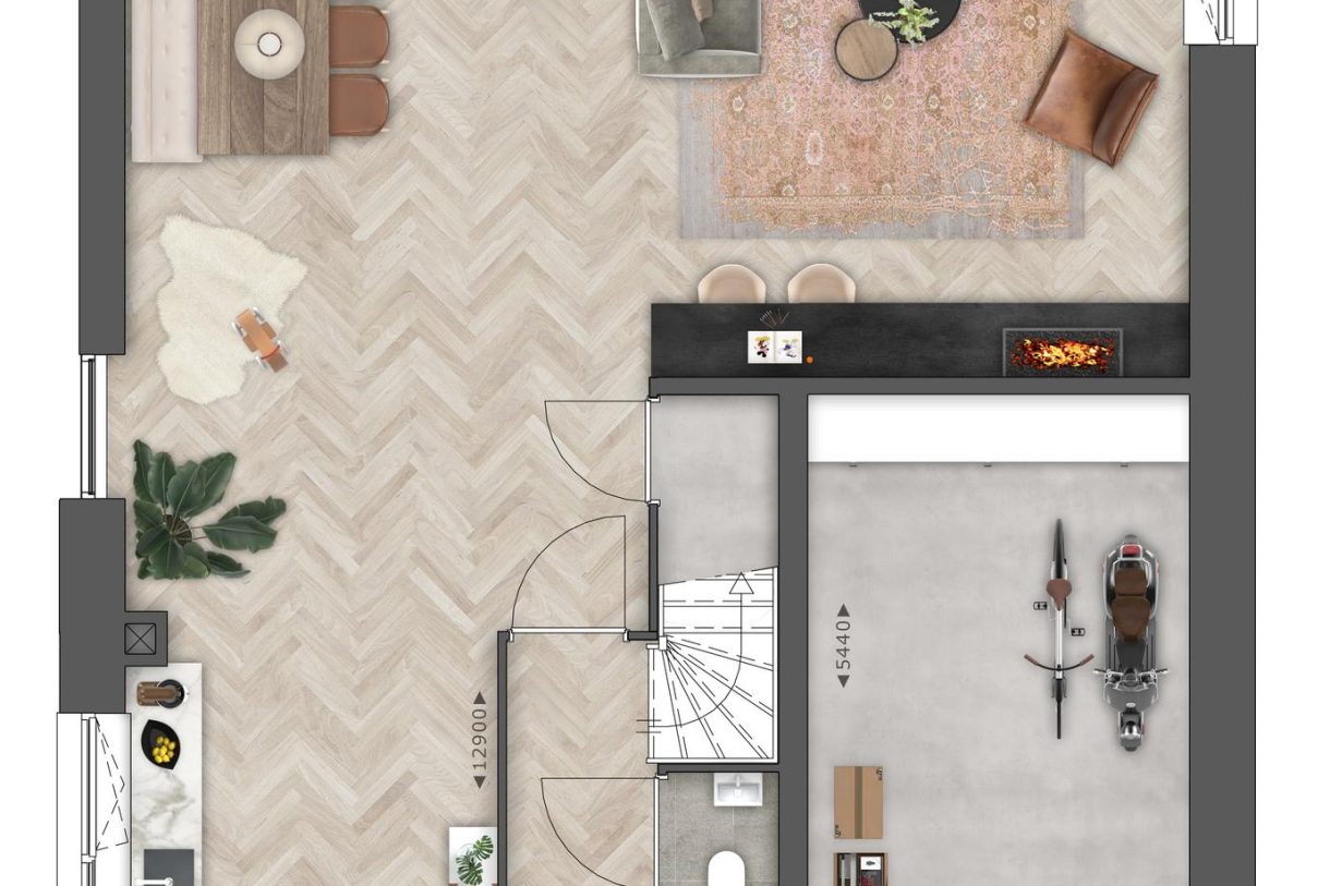 Te Koop: Foto Woonhuis aan de Roerhof 2 in Leimuiden