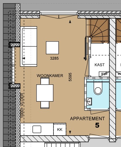 Te Koop: Foto Appartement aan de Maisonnette Mooieweg 11 Arnhem 5 in Arnhem