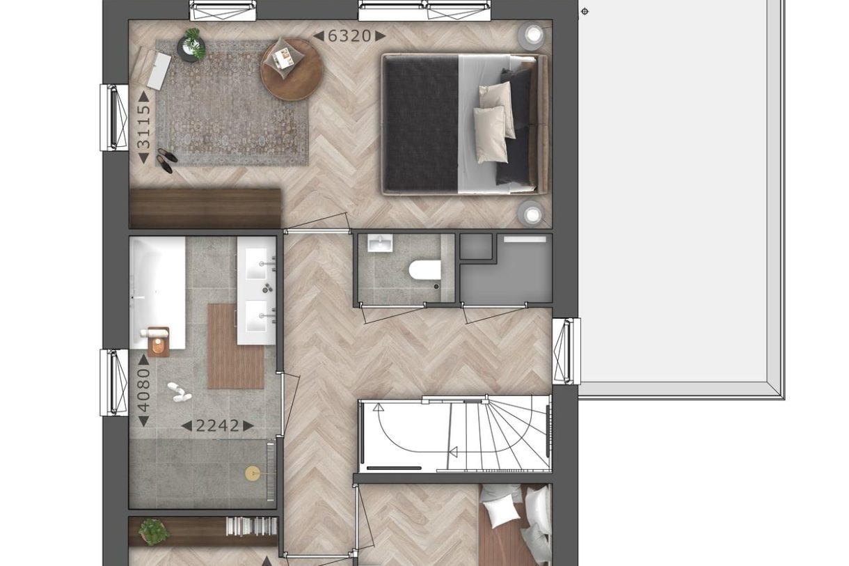 Te Koop: Foto Woonhuis aan de Boegbeeld 3 in Hoogmade