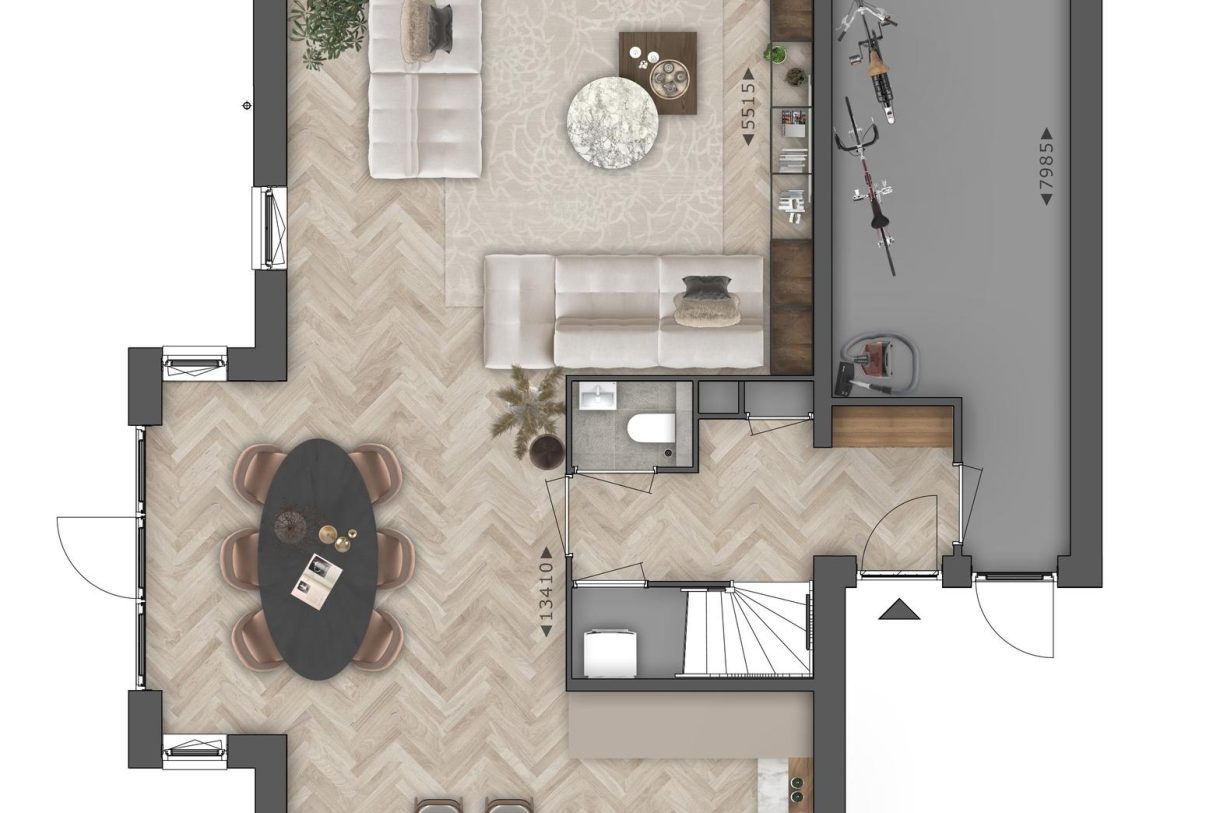 Te Koop: Foto Woonhuis aan de Havenmeester 2 in Hoogmade