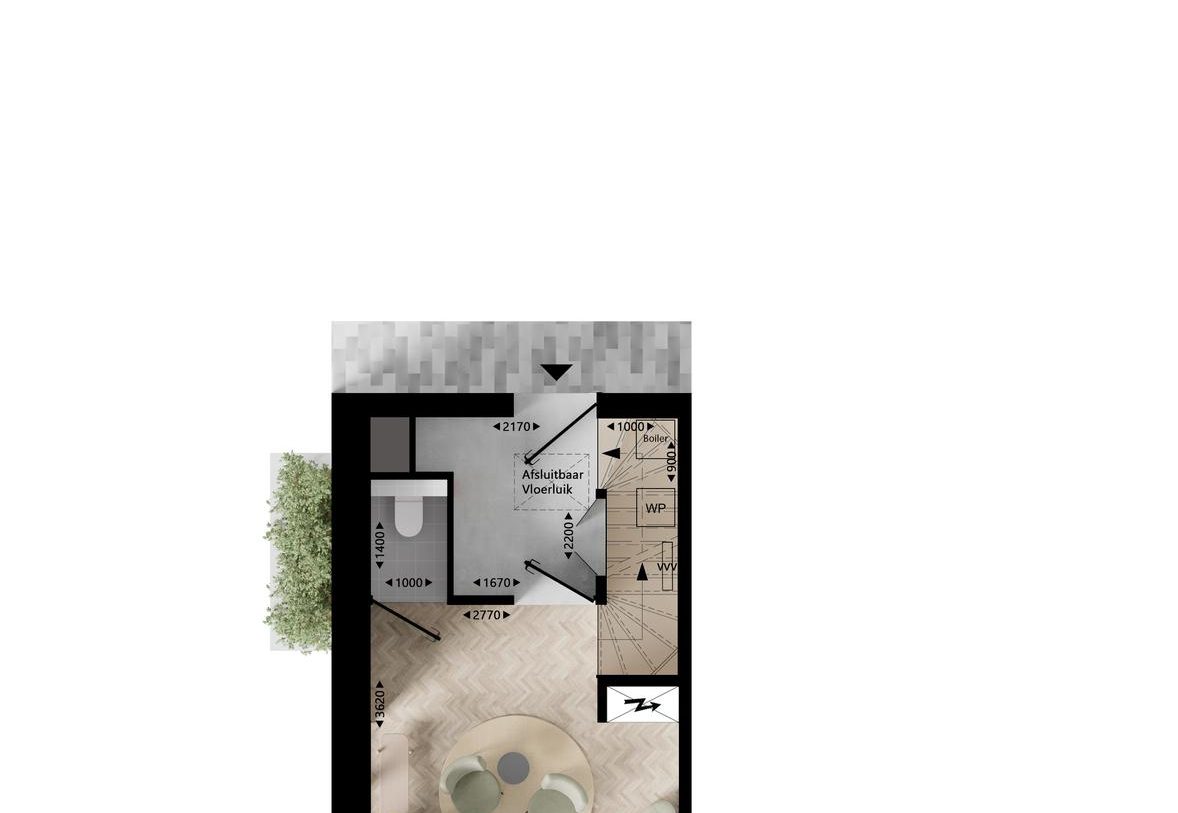 Te Koop: Foto Woonhuis aan de Rijwoning - Type F 123 in Vlaardingen