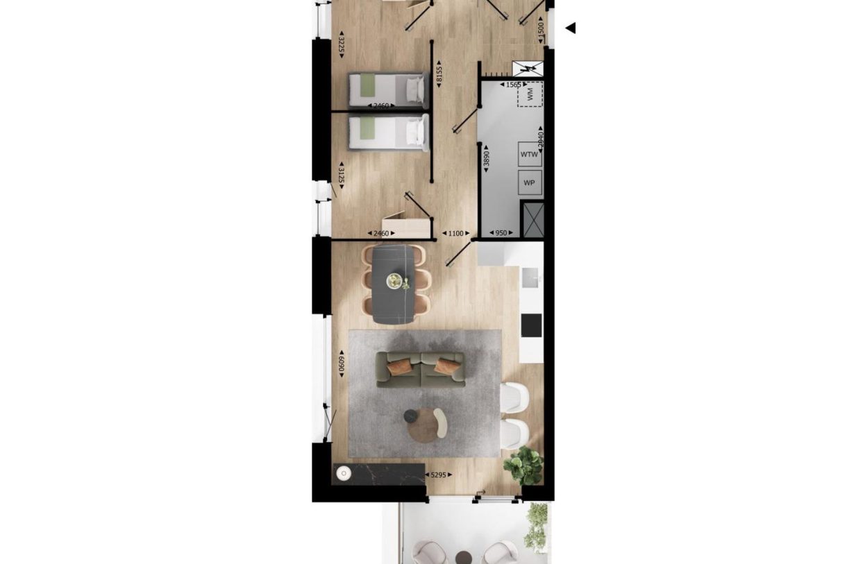 Te Koop: Foto Appartement aan de Appartement - Type B4 161 in Vlaardingen
