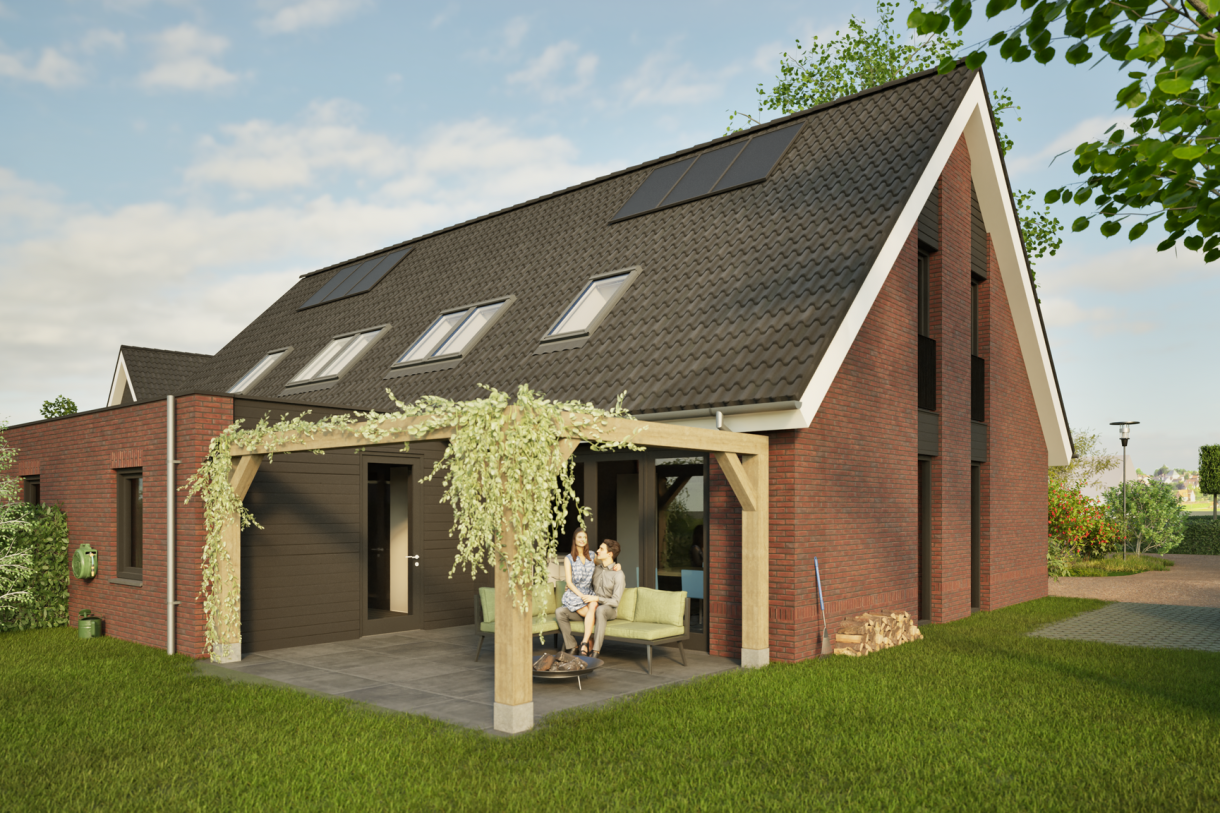 Te Koop: Foto Woonhuis aan de Veldschuur Links Halfvrijstaand Bouwnr 7 1 in Volkel