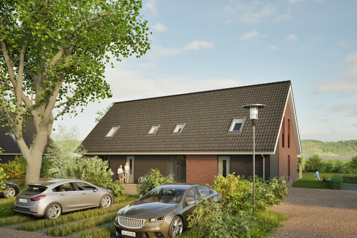 Te Koop: Foto Woonhuis aan de Veldschuur Links Halfvrijstaand Bouwnr 7 1 in Volkel