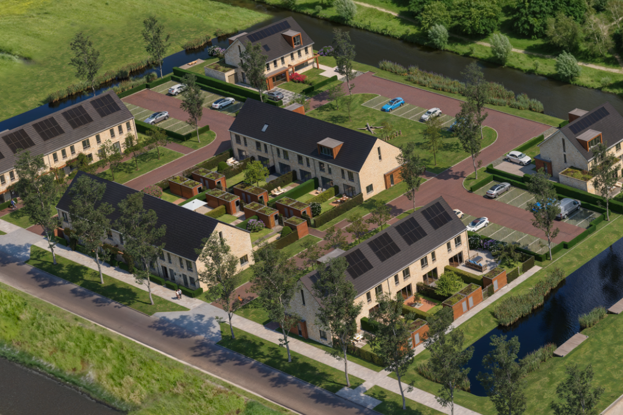 Te Koop: Foto Woonhuis aan de Rijwoningen 16 in Nieuwkoop