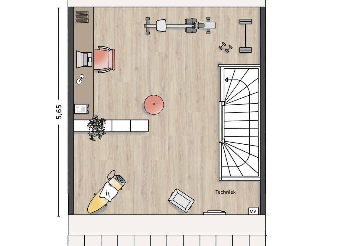 Te Koop: Foto Woonhuis aan de Rijwoningen 21 in Nieuwkoop