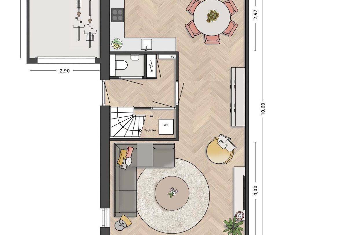 Te Koop: Foto Woonhuis aan de Twee-onder-een-kapwoningen 24 in Nieuwkoop