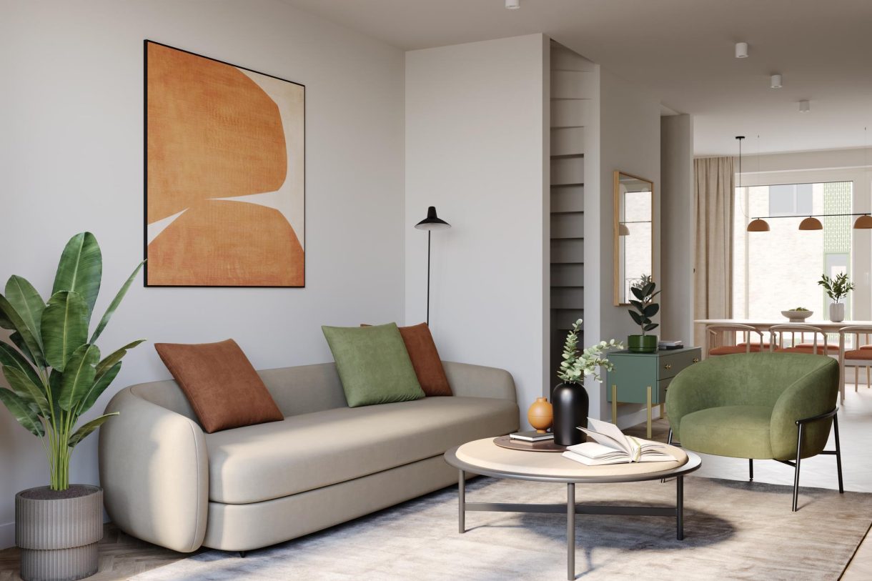 Te Koop: Foto Woonhuis aan de Rijwoning - Type C1 110 in Vlaardingen