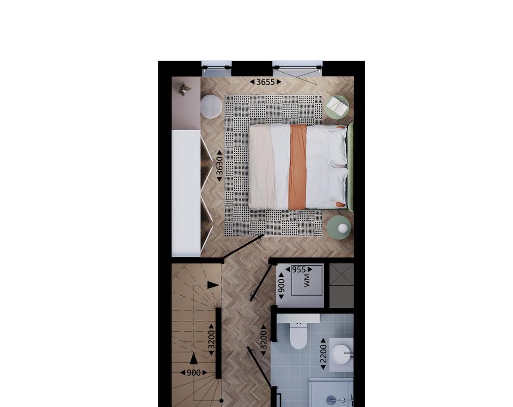 Te Koop: Foto Woonhuis aan de Rijwoning - Type C1 126 in Vlaardingen