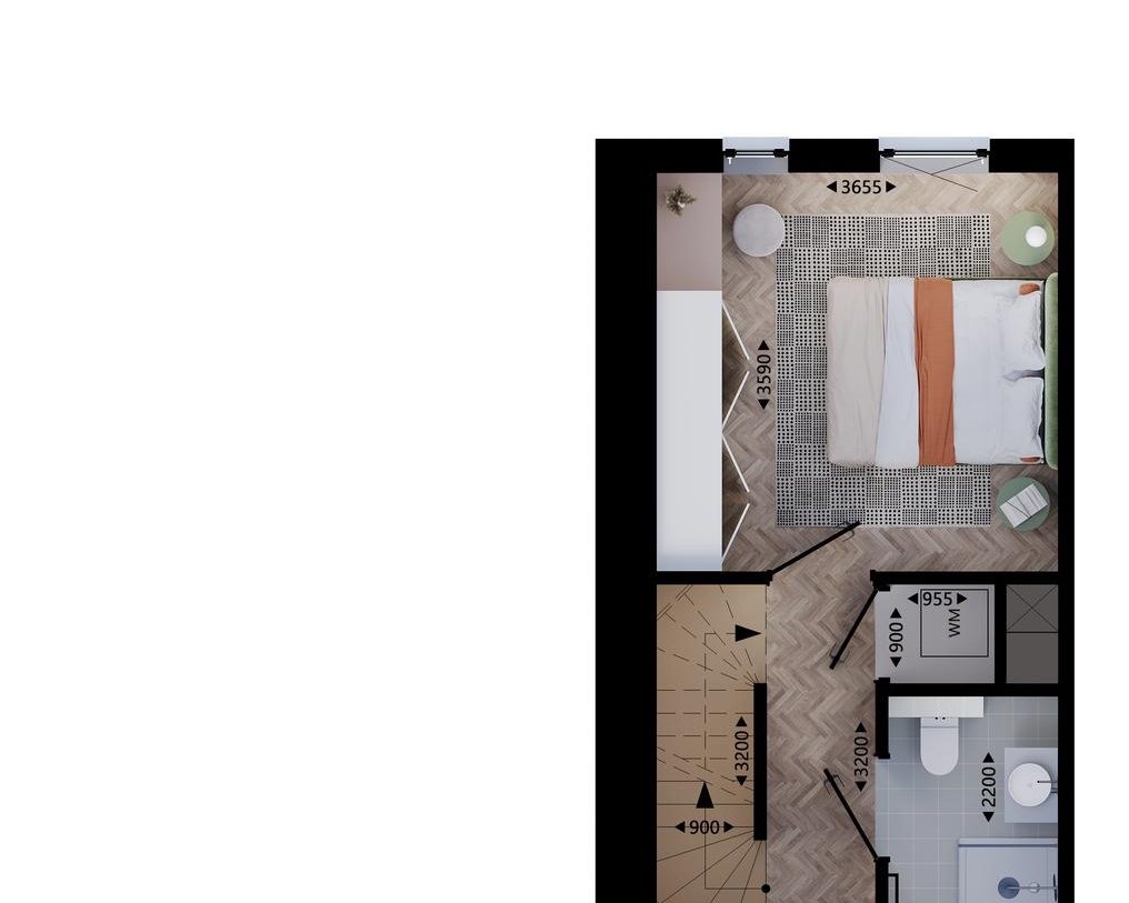 Te Koop: Foto Woonhuis aan de Rijwoning - Type C2 125 in Vlaardingen