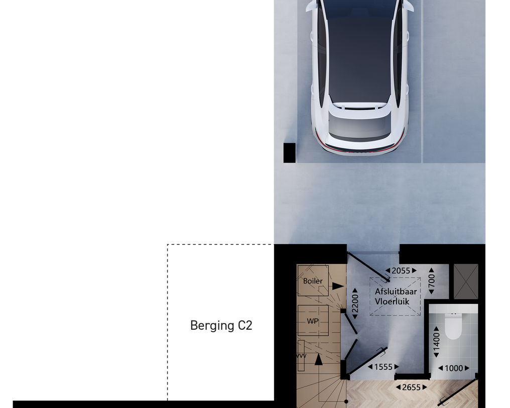 Te Koop: Foto Woonhuis aan de Rijwoning - Type C2 125 in Vlaardingen