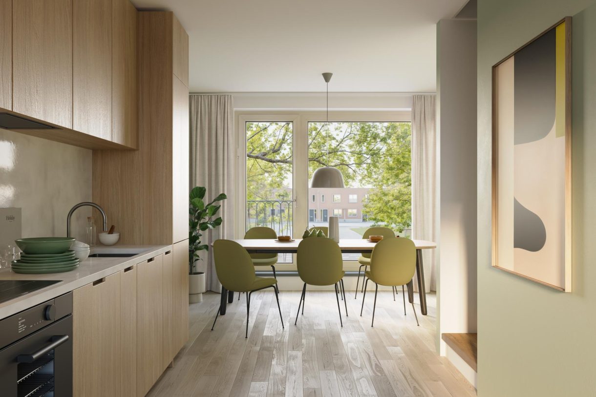 Te Koop: Foto Woonhuis aan de Rijwoning - Type D 119 in Vlaardingen