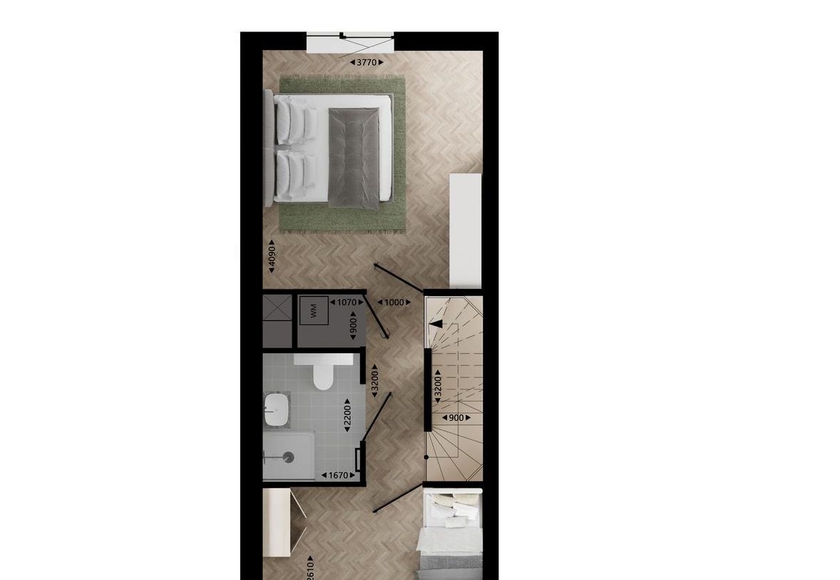 Te Koop: Foto Woonhuis aan de Rijwoning - Type F 124 in Vlaardingen