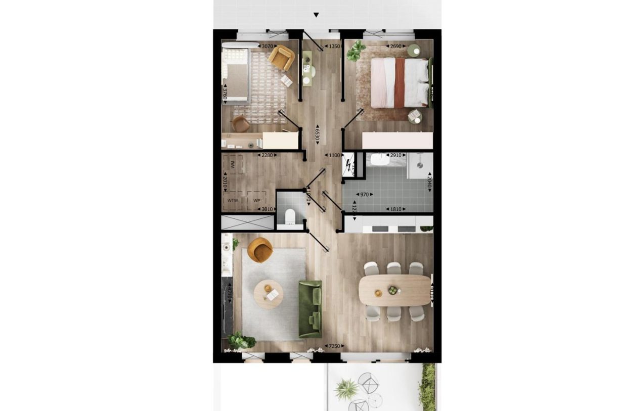 Te Koop: Foto Appartement aan de Appartement - Type A1 173 in Vlaardingen