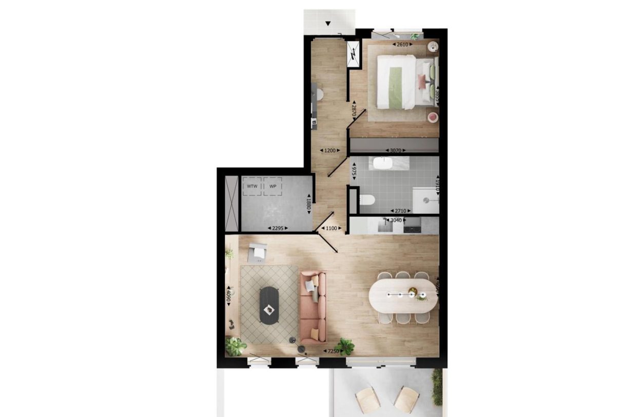 Te Koop: Foto Appartement aan de Appartement - Type A2 182 in Vlaardingen