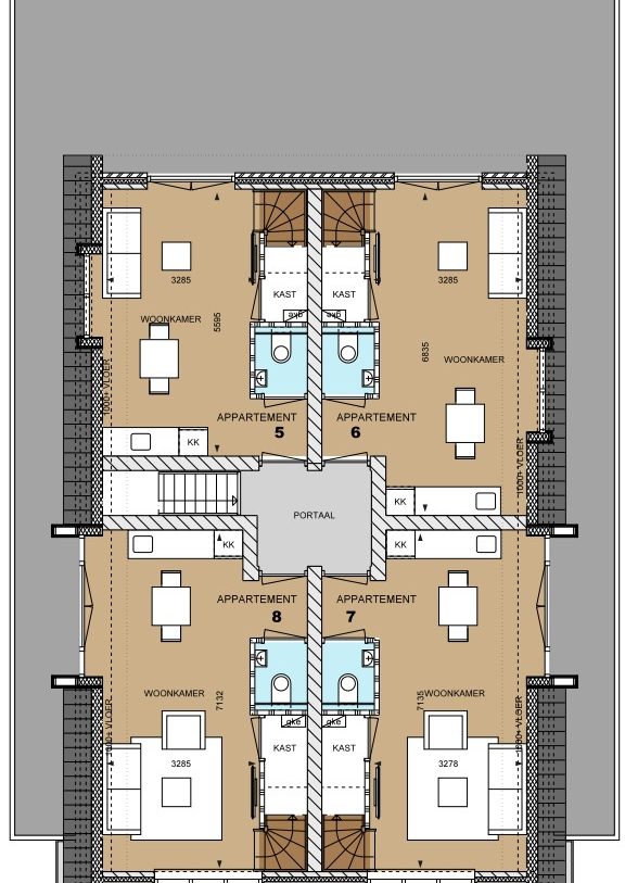 Te Koop: Foto Appartement aan de Maisonnette Mooieweg 11 Arnhem 7 in Arnhem
