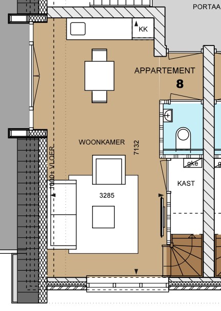 Te Koop: Foto Appartement aan de Maisonnette Mooieweg 11 Arnhem 8 in Arnhem
