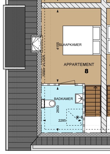 Te Koop: Foto Appartement aan de Maisonnette Mooieweg 11 Arnhem 8 in Arnhem