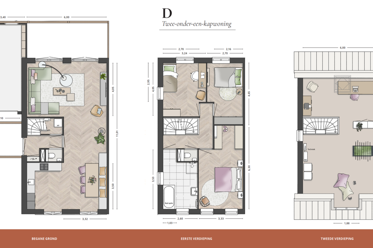 Te Koop: Foto Woonhuis aan de Twee-onder-één-kap - Park 37 in Nieuwkoop