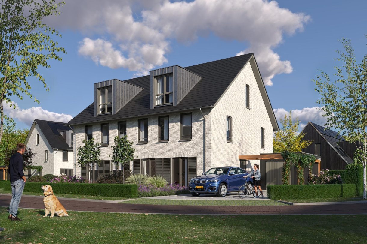 Te Koop: Foto Woonhuis aan de Twee-onder-één-kap - Park 44 in Nieuwkoop