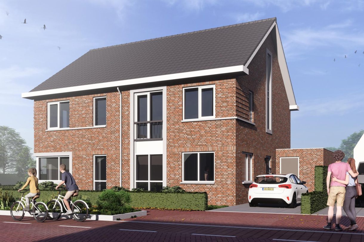 Te Koop: Foto Woonhuis aan de Twee onder een Kapwoning met berging en gro 1 in Nistelrode